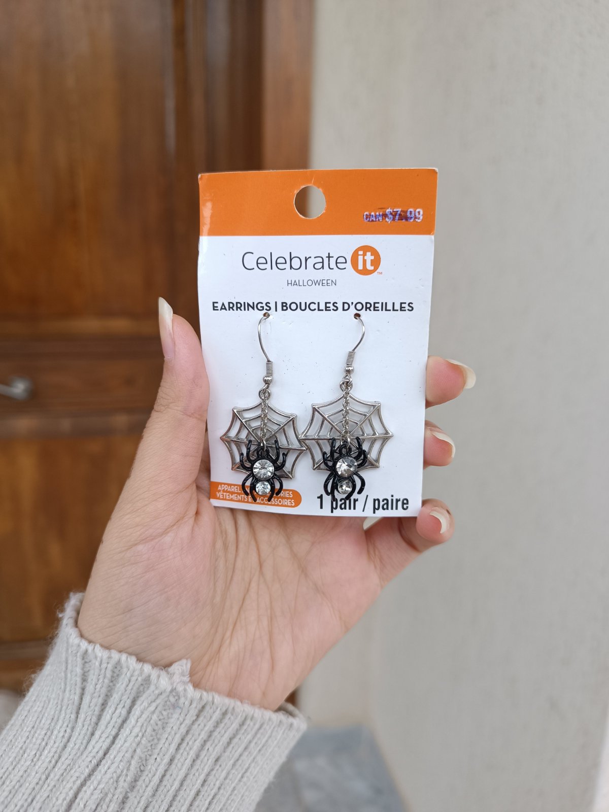 Boucles d'oreilles 🕷️🕸️