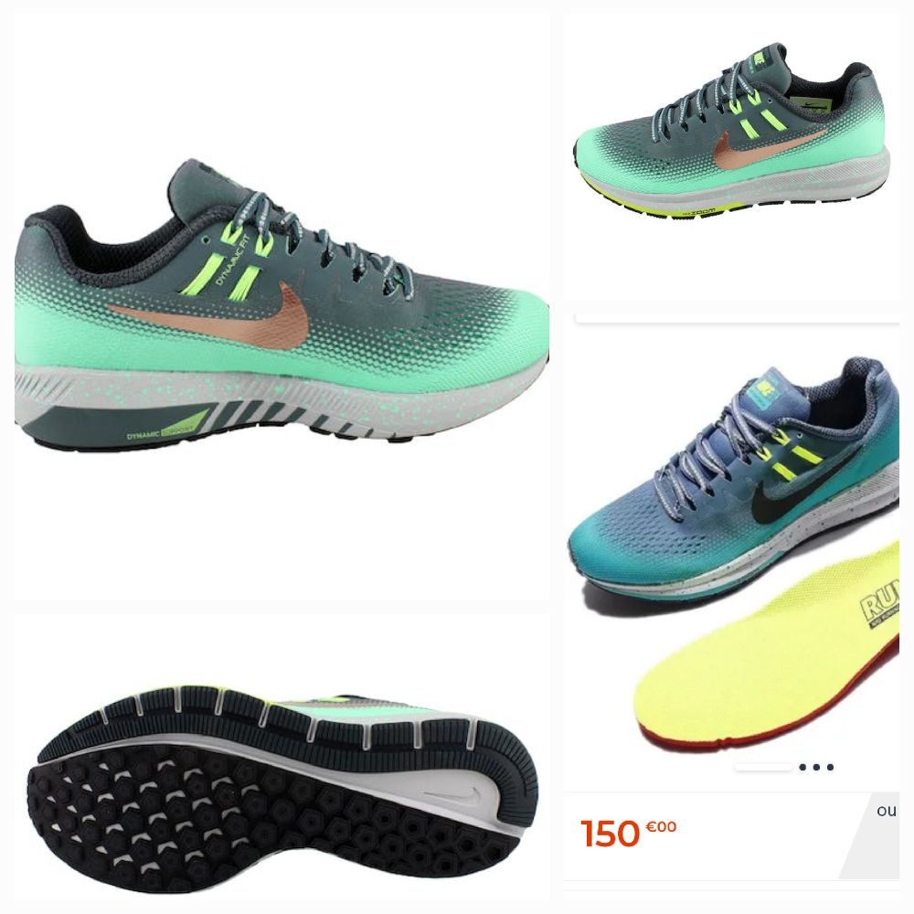 Basket Nike air zoom structure 20