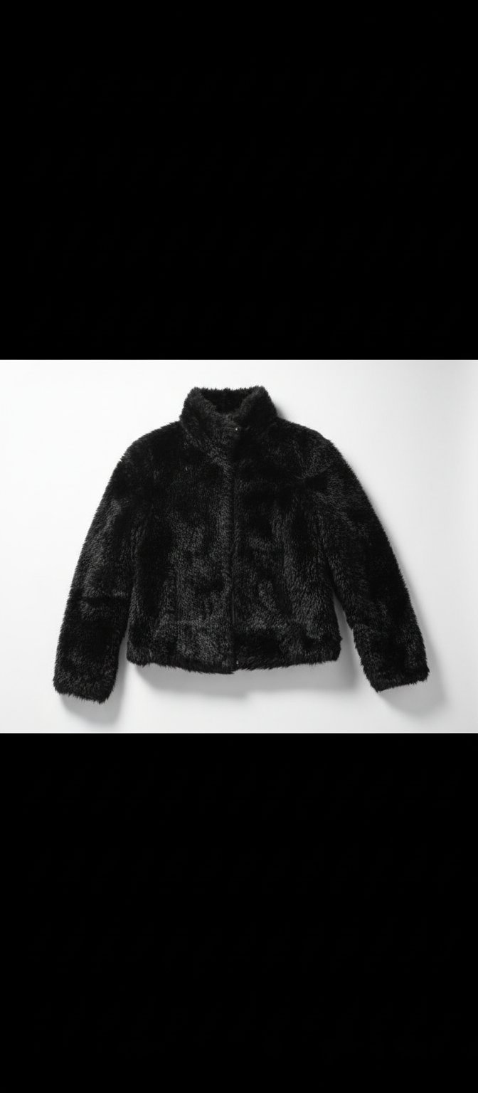 Veste fausse fourrure 
