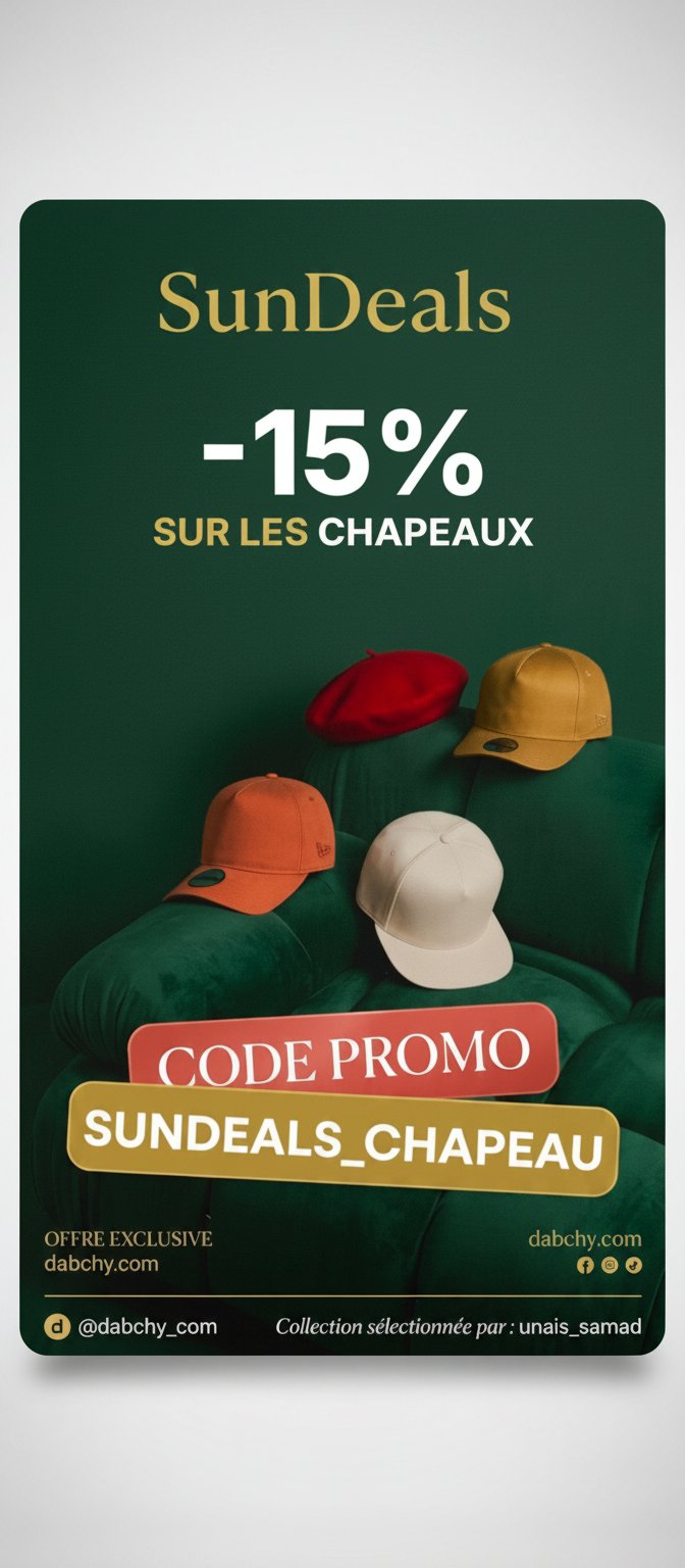 Code promo 15%
