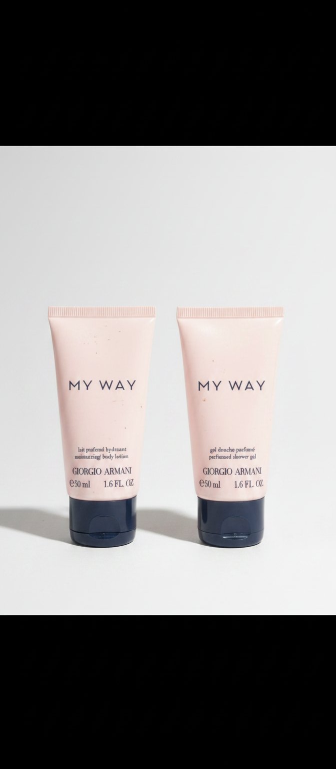 Lait de corps+ gel douche my way