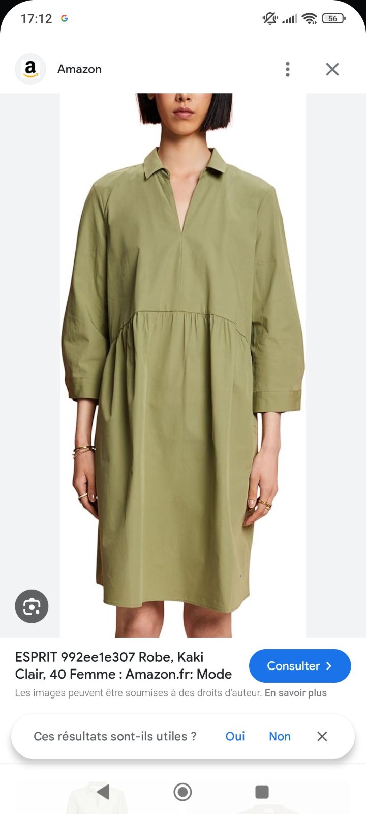 Robe esprit taille large jamais porté 
