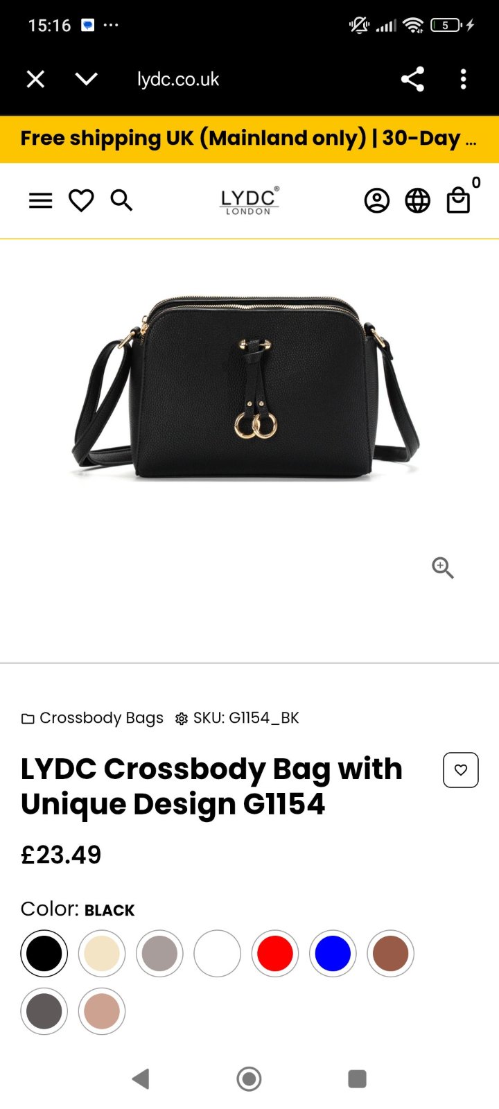 Sac comme neuf