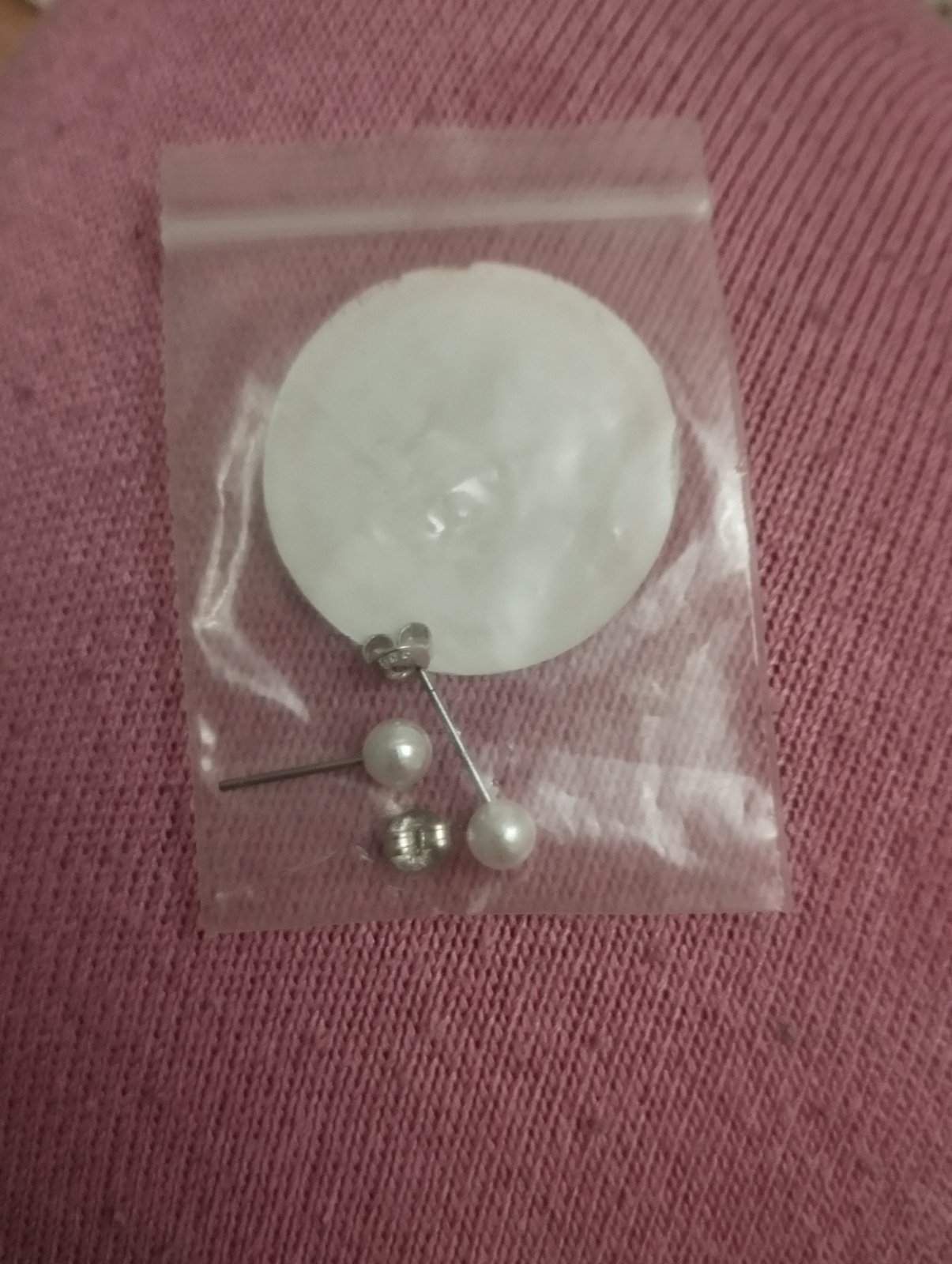 Boucles argent 
