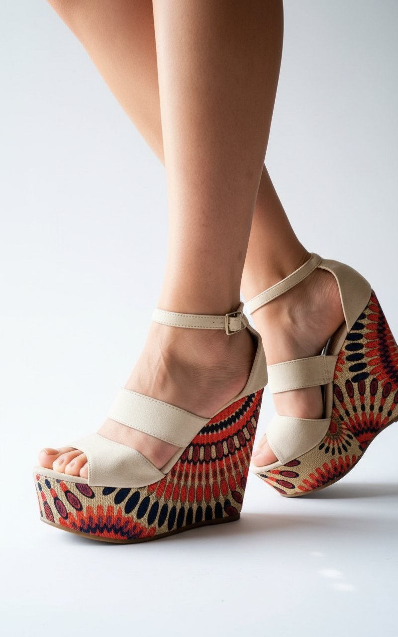 Sandales compensées 👡 pointure 37