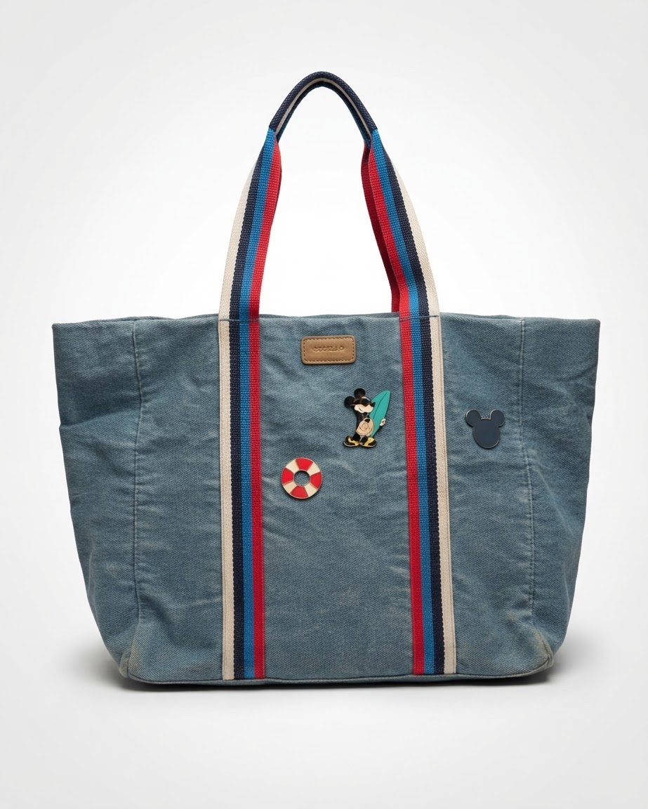 Sac Cabas Jeans Disney