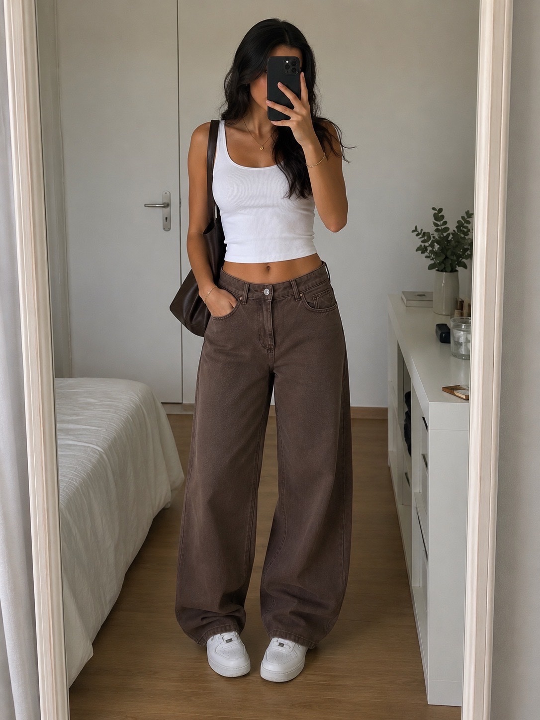 Jeans marron