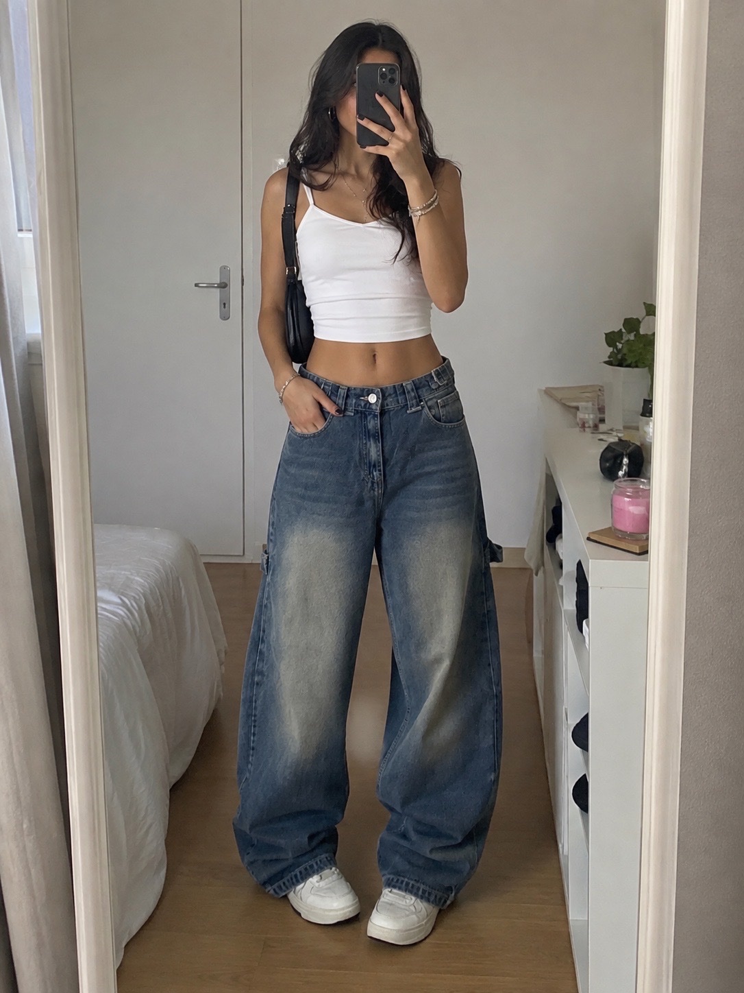 Baggy jeans style bershka  