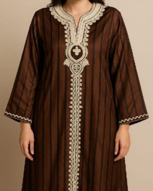 Caftan avec capuche 
