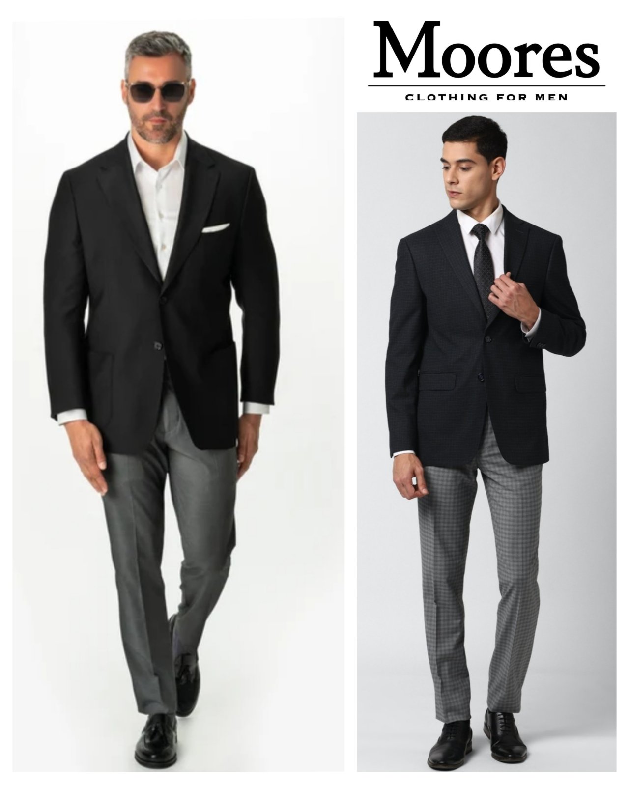  🖤 GUY LAROCHE PARIS × MOORES — BLAZER VINTAGE VIP Une véritable pièce de tailoring vintage signée Guy Laroche Paris, distribuée par Moores. 100% laine, une belle structure et ce tombé noble recherché dans les pièces vintage haut de gamme