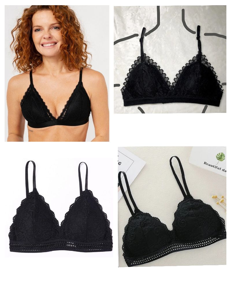 Soutien noir taille L neuf