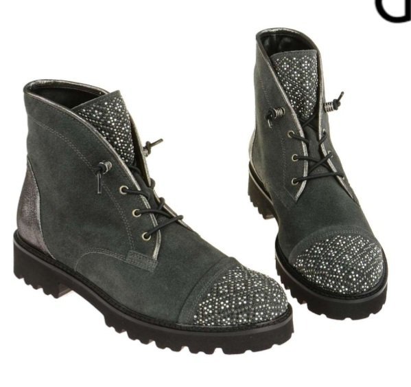 Profitez GABOR femme Comme neuf strassé  pointure 40 dain + vrai cuir 