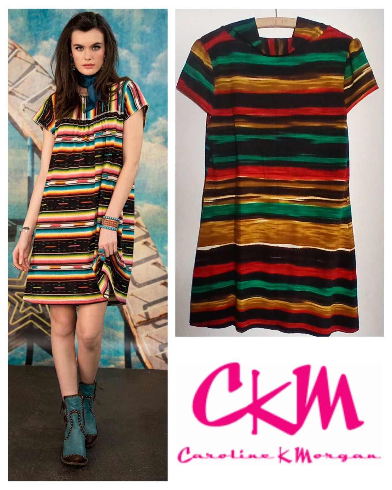 Magnifique robe Caroline Morgan Couleurs originales taille XL - 42