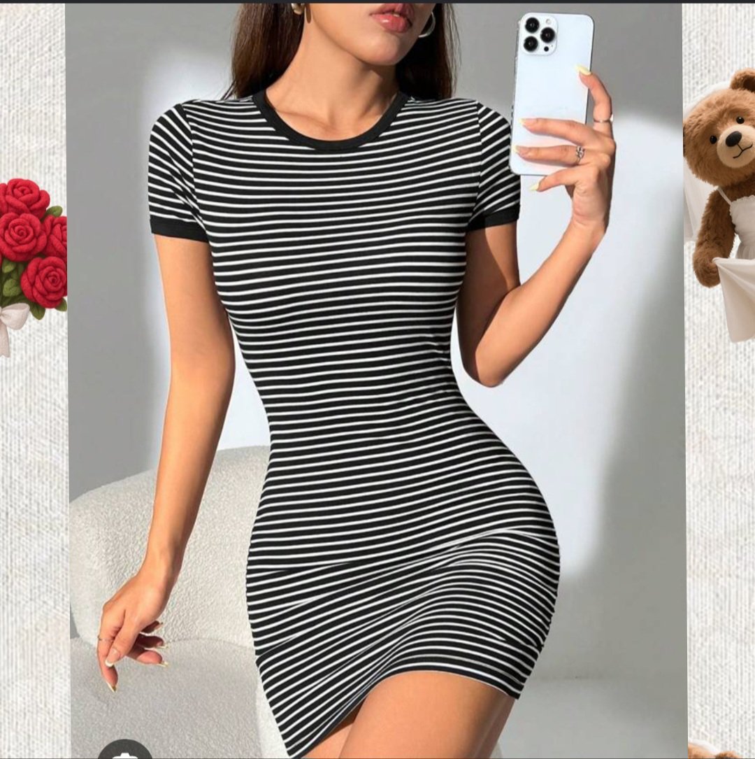 🩷 Tendance robe ajusté dessine une belle silhouette taille S / 36 - petit M