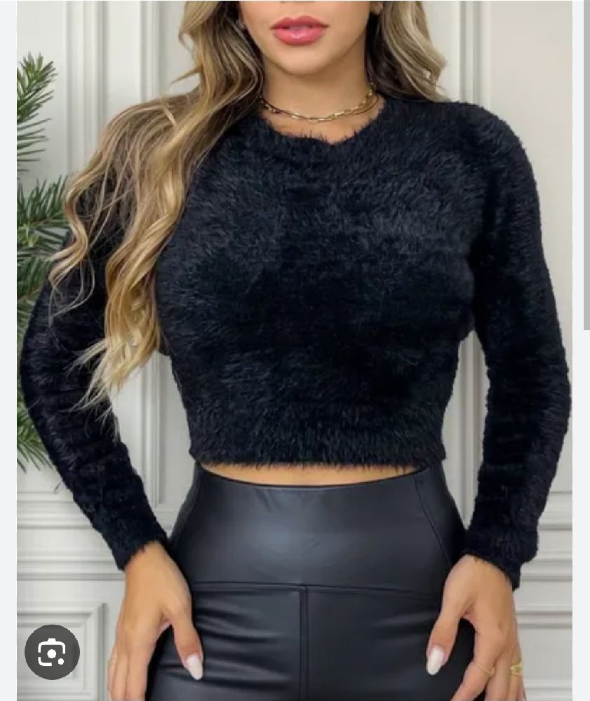 Crop pull Amazing Queen b cha3ra dafdouf w très à la mode taille M  