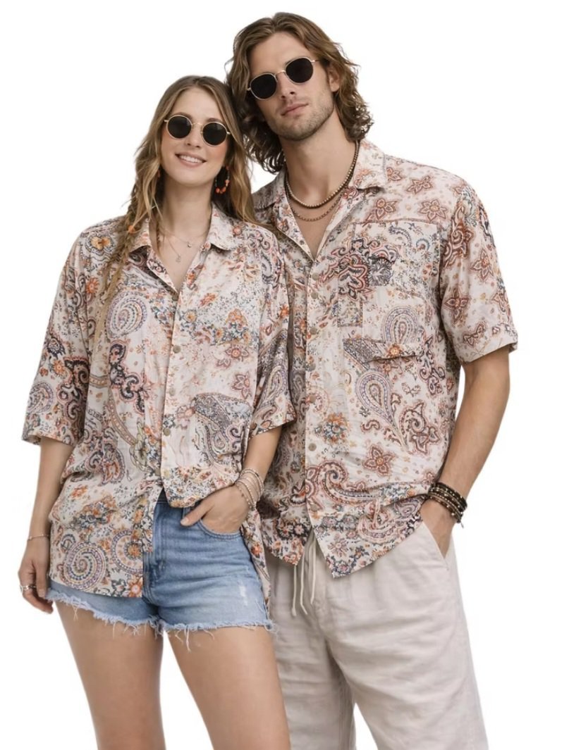100dt les 2   !!!!! Looooot fort XL haute de gamme  Chemise satinée by michael Kauf haute de gamme aux délicats motifs argentés(blanc perlé ) répartis sur toute la pièce pour une élégance discrète + chemise en soie haut de gamme hyperdoux hyperlégère 