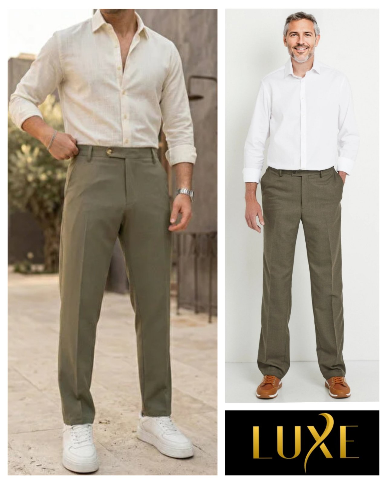 Pontalon luxe by Brisson & Brisson Vêtements de luxe . Cloth by CERRUTI 1881 woven in Italy pièce rare et unique made in France 100 laine Vierge de très haute qualité tour de taille = 78Cm , longueur : 1,17m