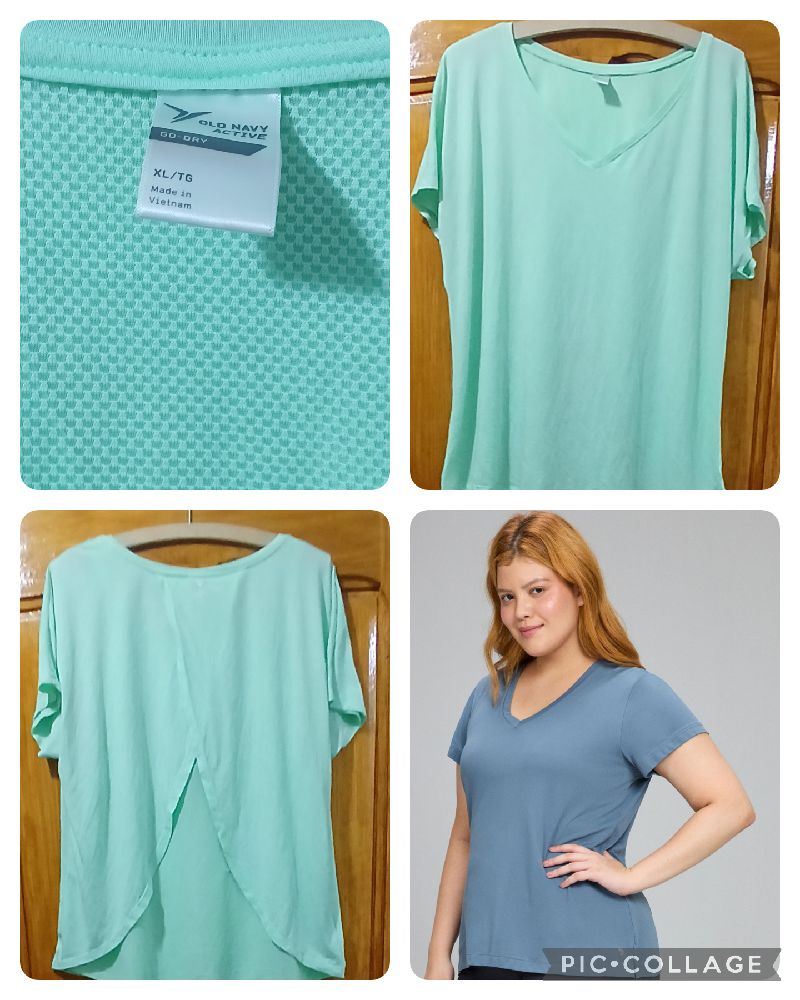 T-shirt de sport en coton OLD NAVY ACTIVE ( go dry ) taille XL 