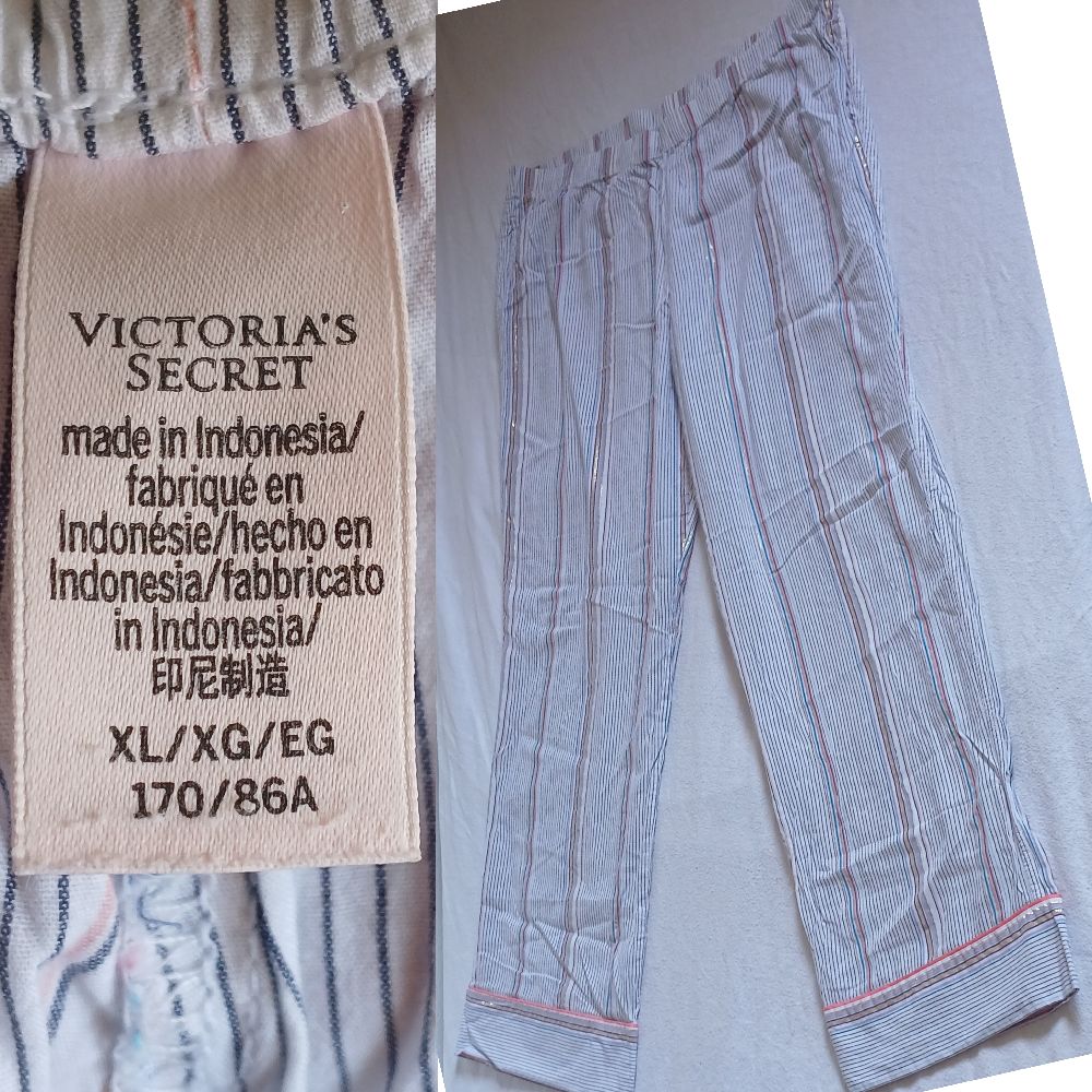 Pntallon Pyjama Victoria's secret   Taille : 2XL (44-46 tunisien), coupe oversize