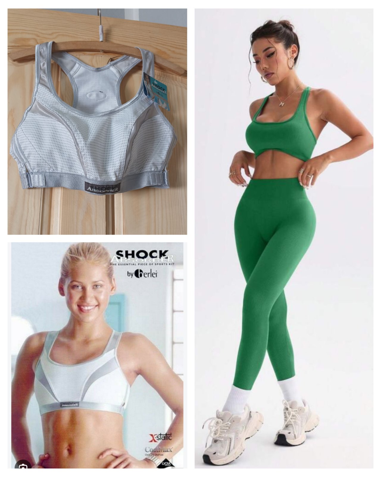 Looooot ma3ach legging akahaw  profitez Legging M / 38 neuf 🩷 + brassière marque Absorber avec étiquette 