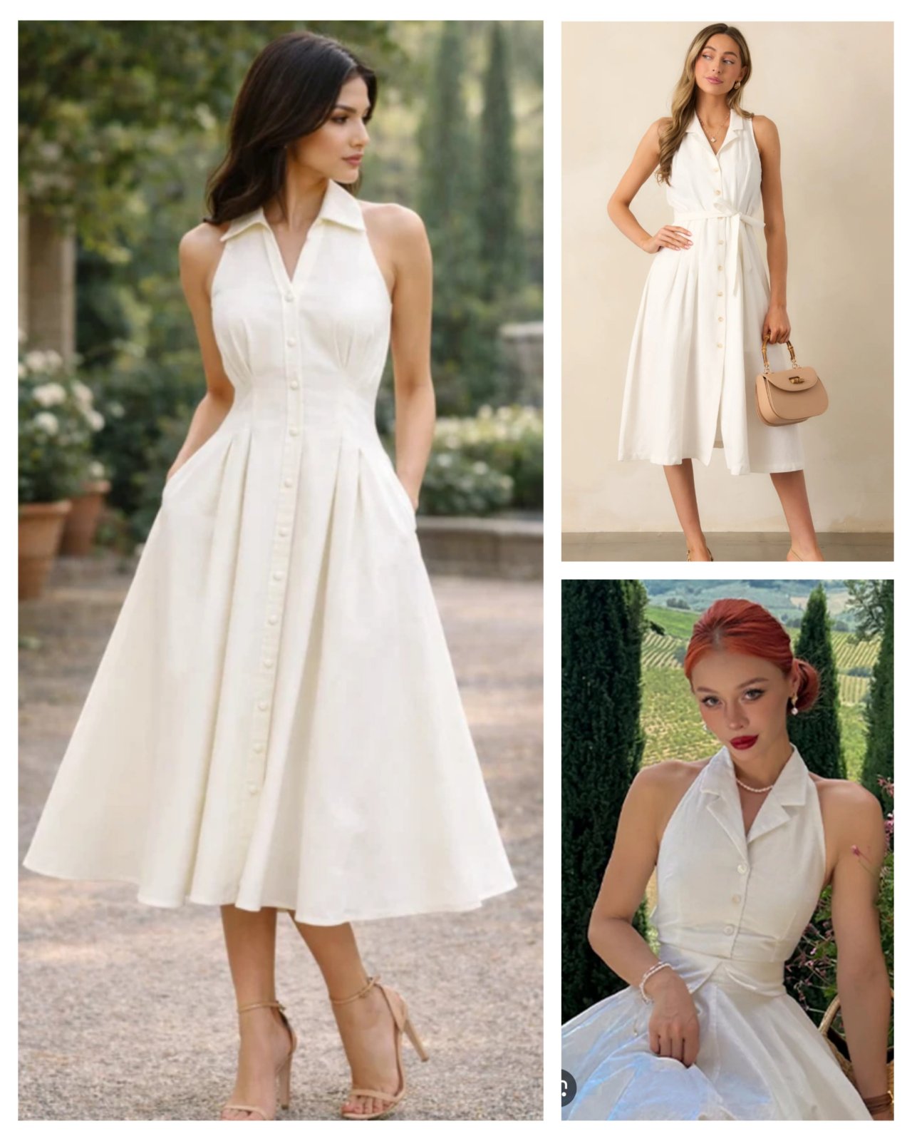 Robe chemise Le Chateau _ taille XL - Coton & Satin 