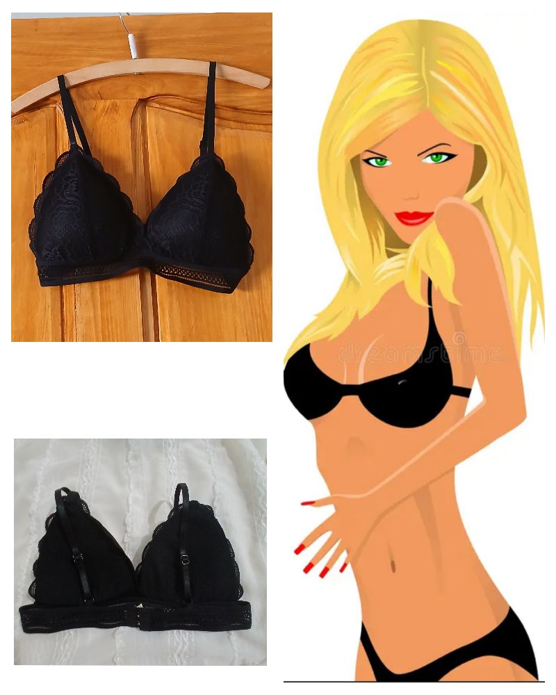 Soutien gorge en dentelle taille L - 40 