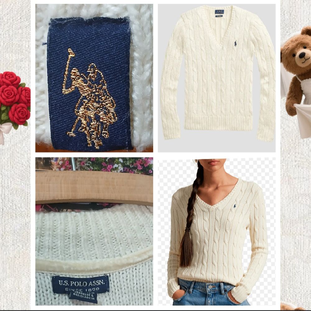  Crochet RALPH LAUREN Nude Clair taille S / 36