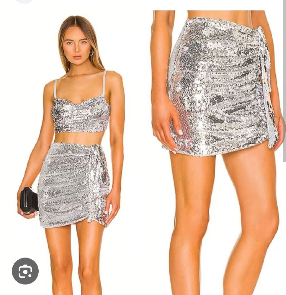 Skirt in Silver taille XS - 34