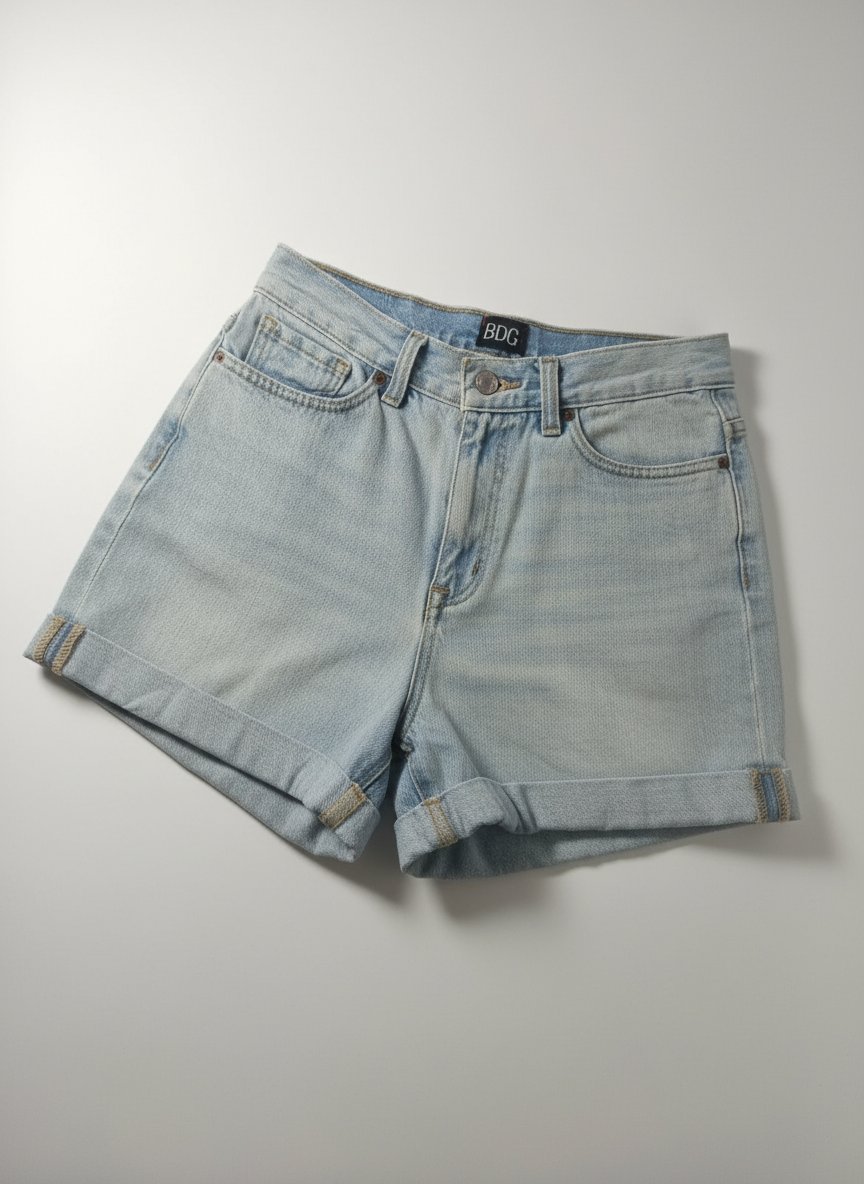 Short jean taille haute taille 34/36 MOM high rise