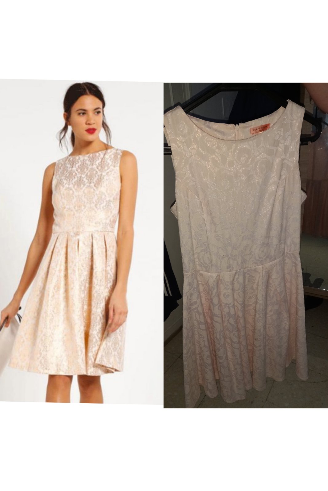 Robe rose