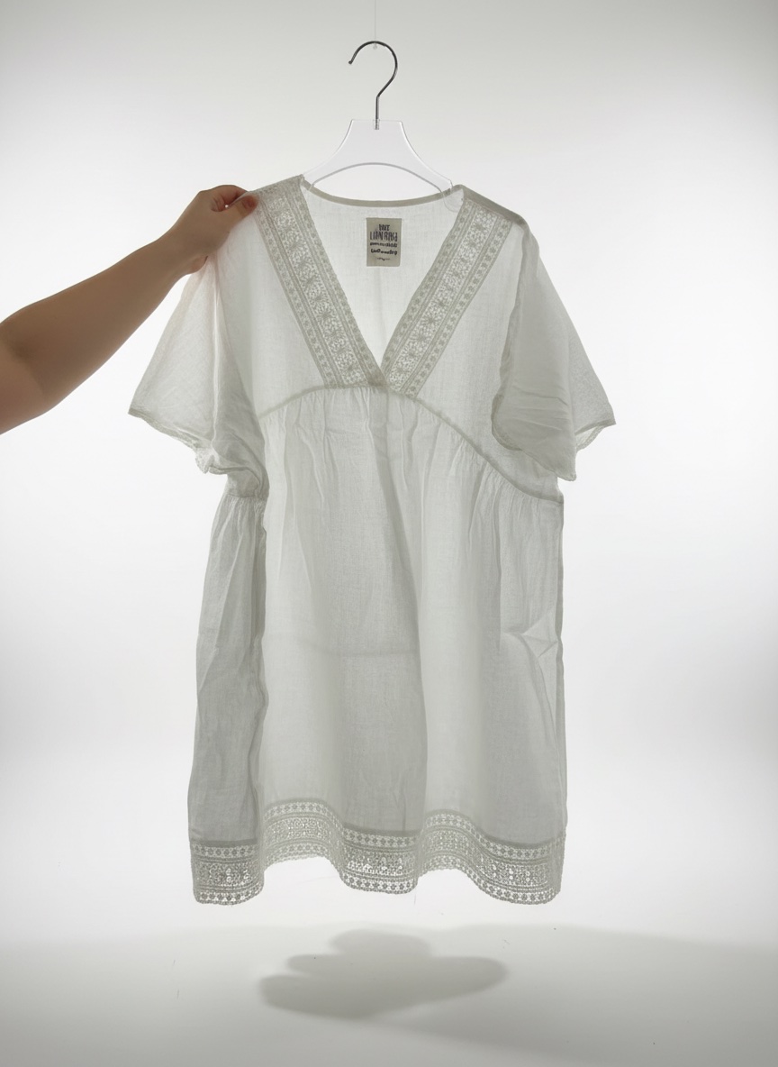 Robe en kamraya (100% linen touch)