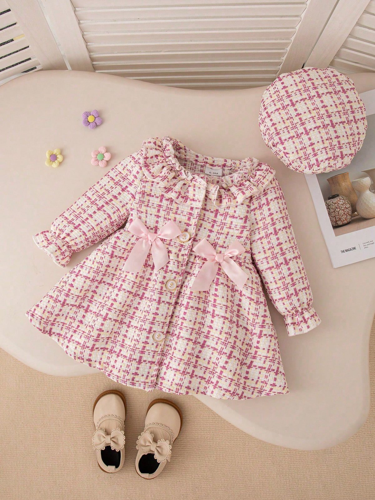 Robe rose shein