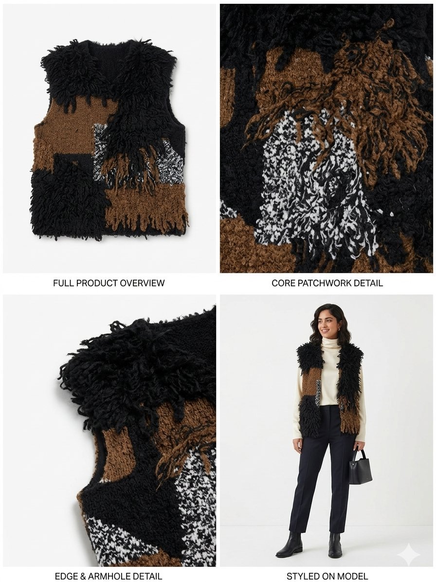 Gilet sans manche chic et tendance 