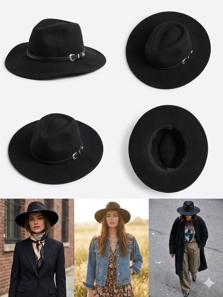 Chapeau chic et tendance 