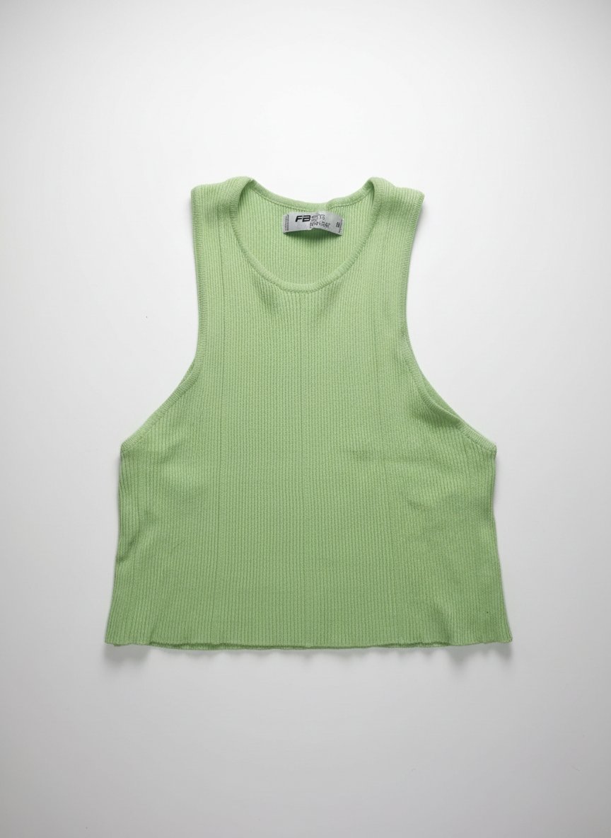 Top vert taille S, M. 