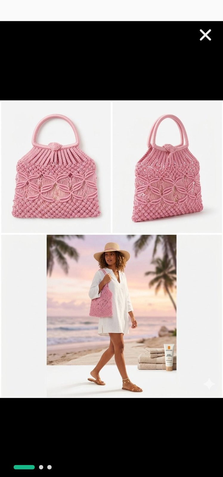 Deux sac crochet 