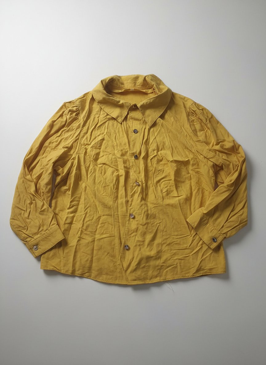Chemise jaune taille M, L