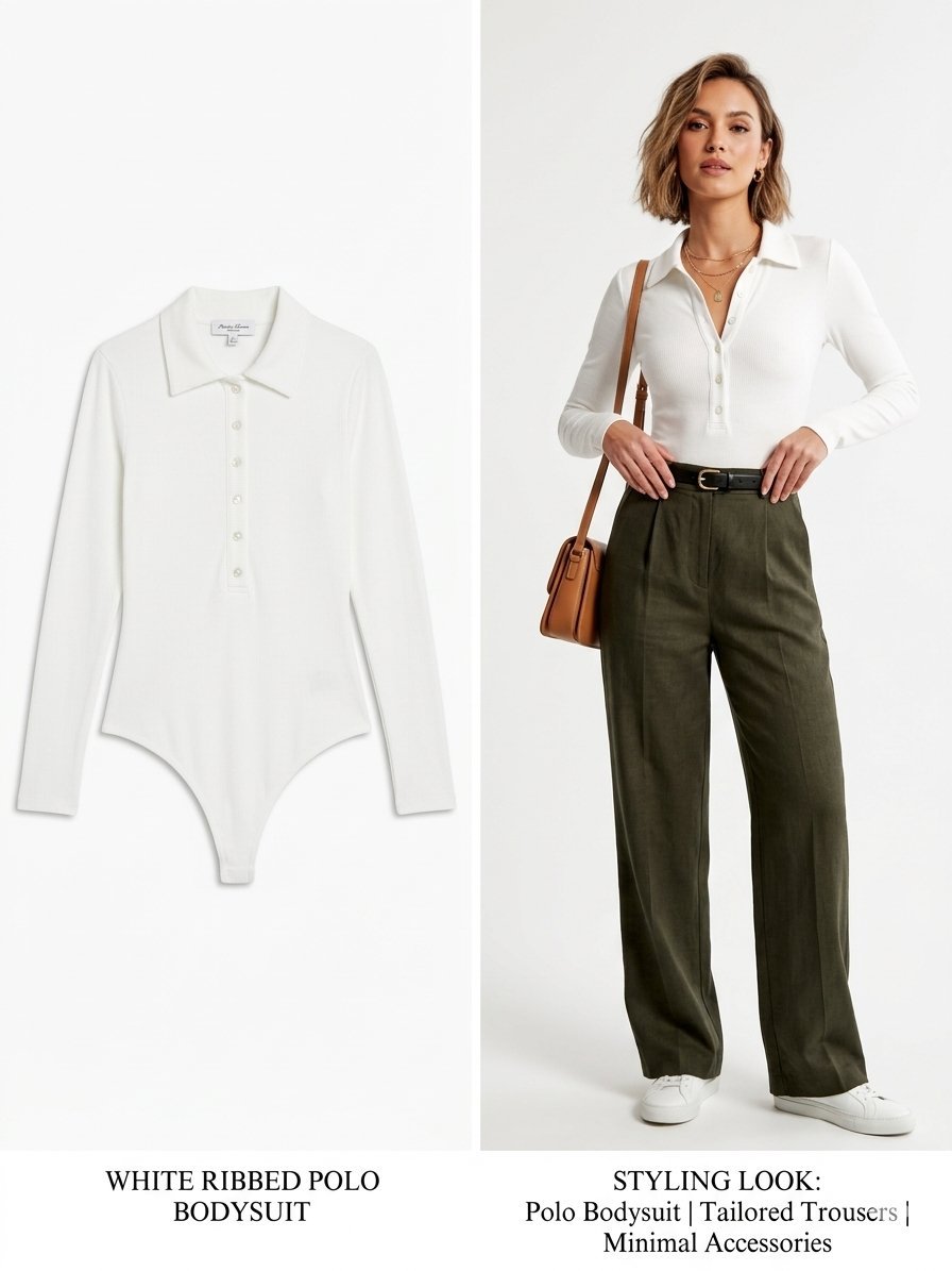 Pull maillot en blanc 