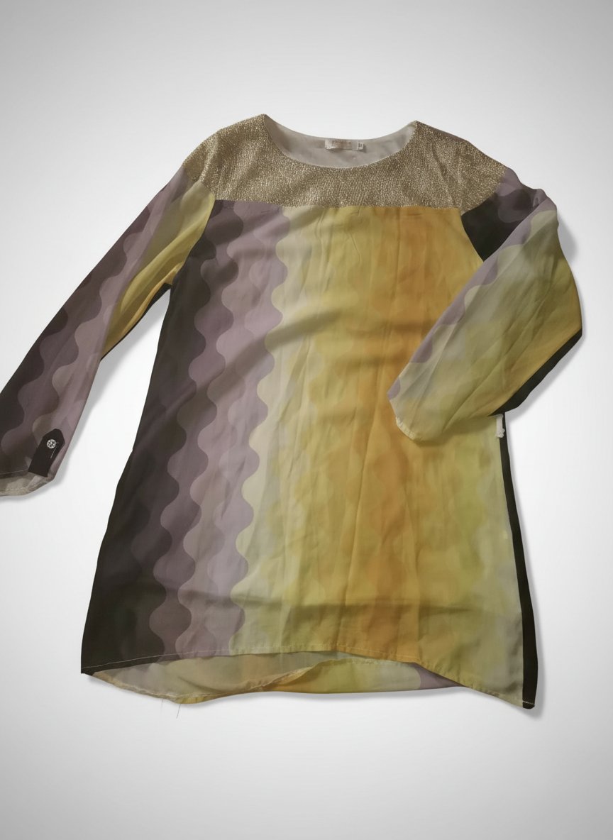 Chemise longue pour femme voilée taille 42