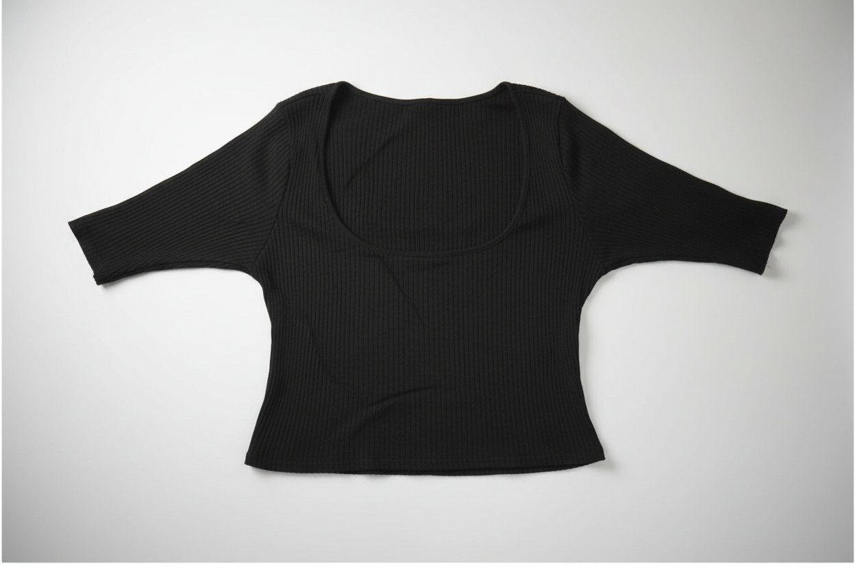 Top T-shirt noir Taille M, S à 10dt 