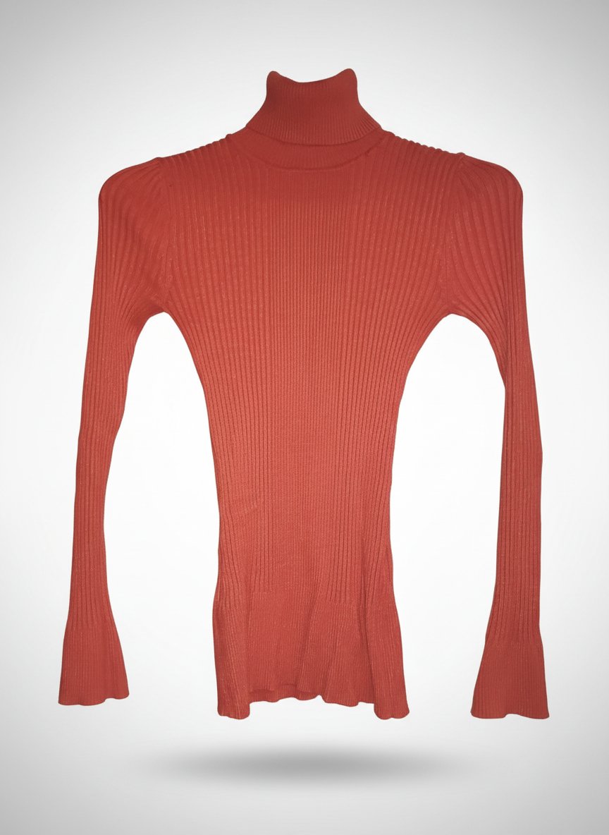 Pull orangé 