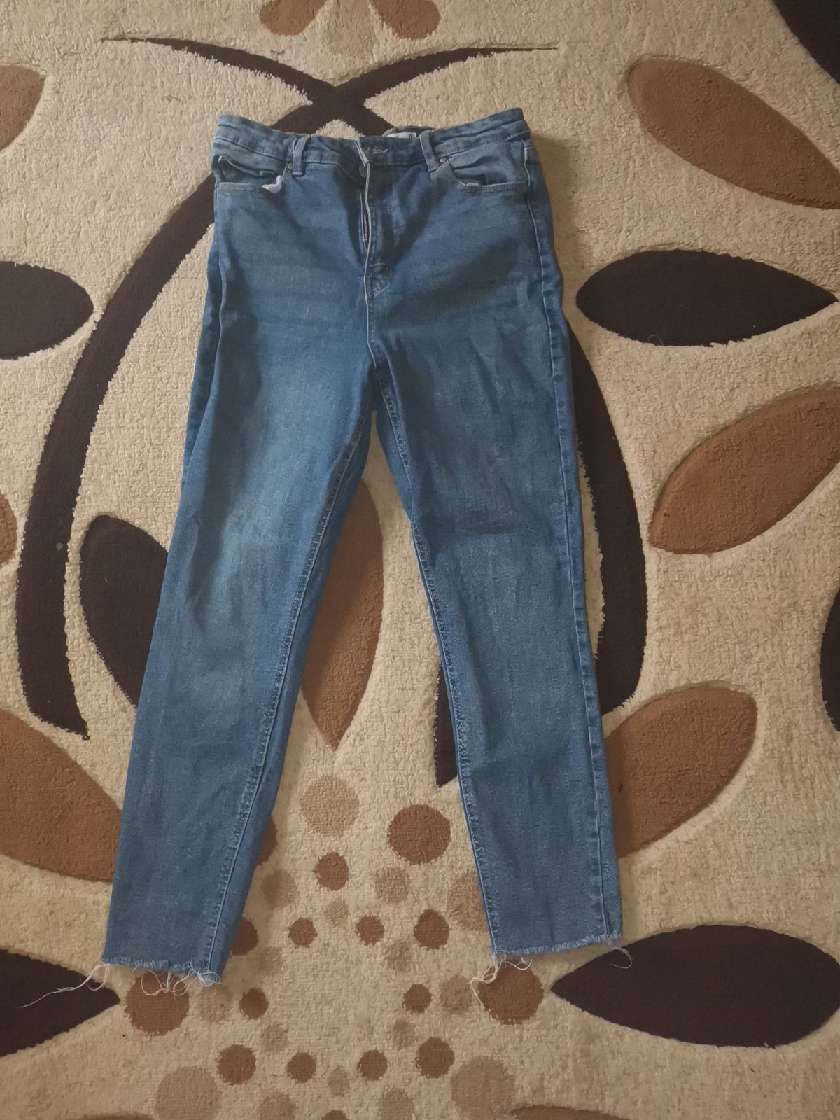 Pantalon boyfriend denim taille 38 