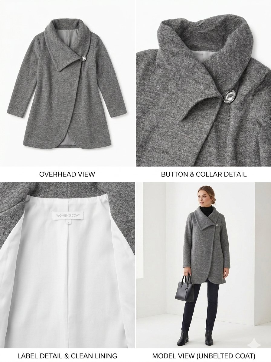 Manteau gris 