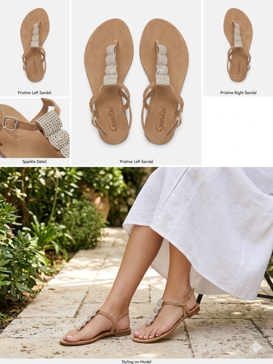 Sandels marron 