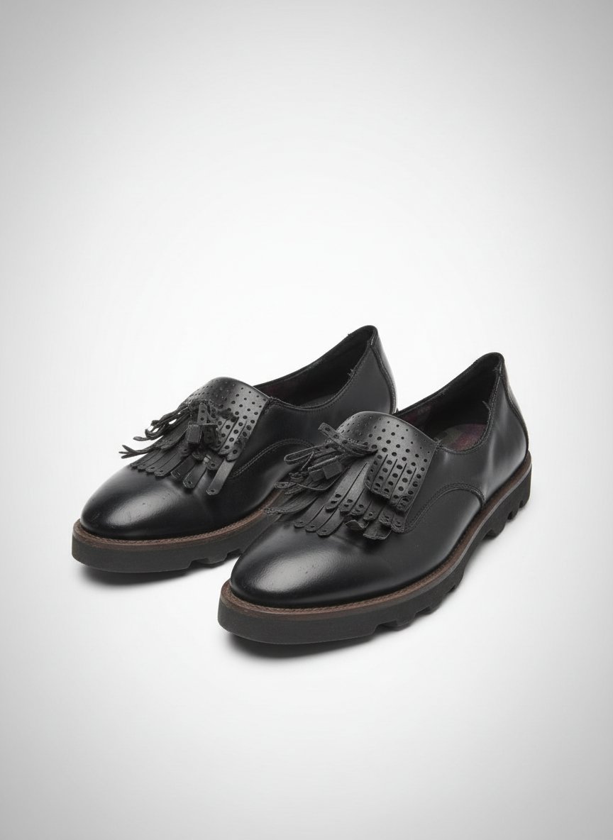 Moccasin noir 38 ,  38,5