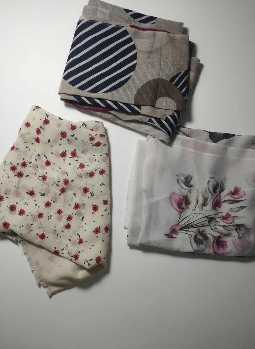 Pack de trois foulards 