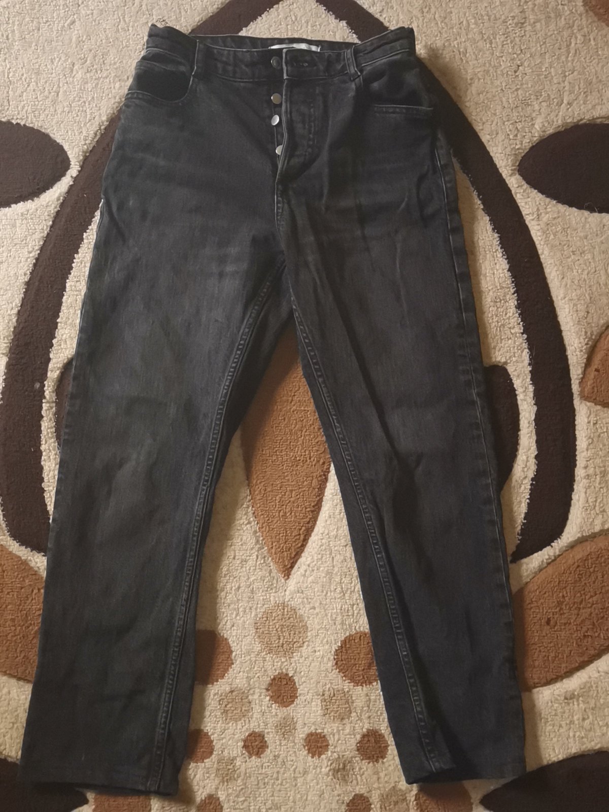 Pantalon djean boyfriend noir taille 36, 38 