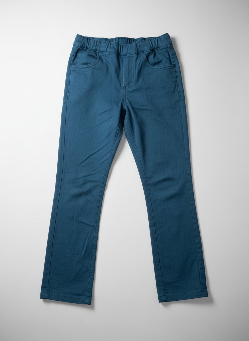Pantalon bleu enfant fille 