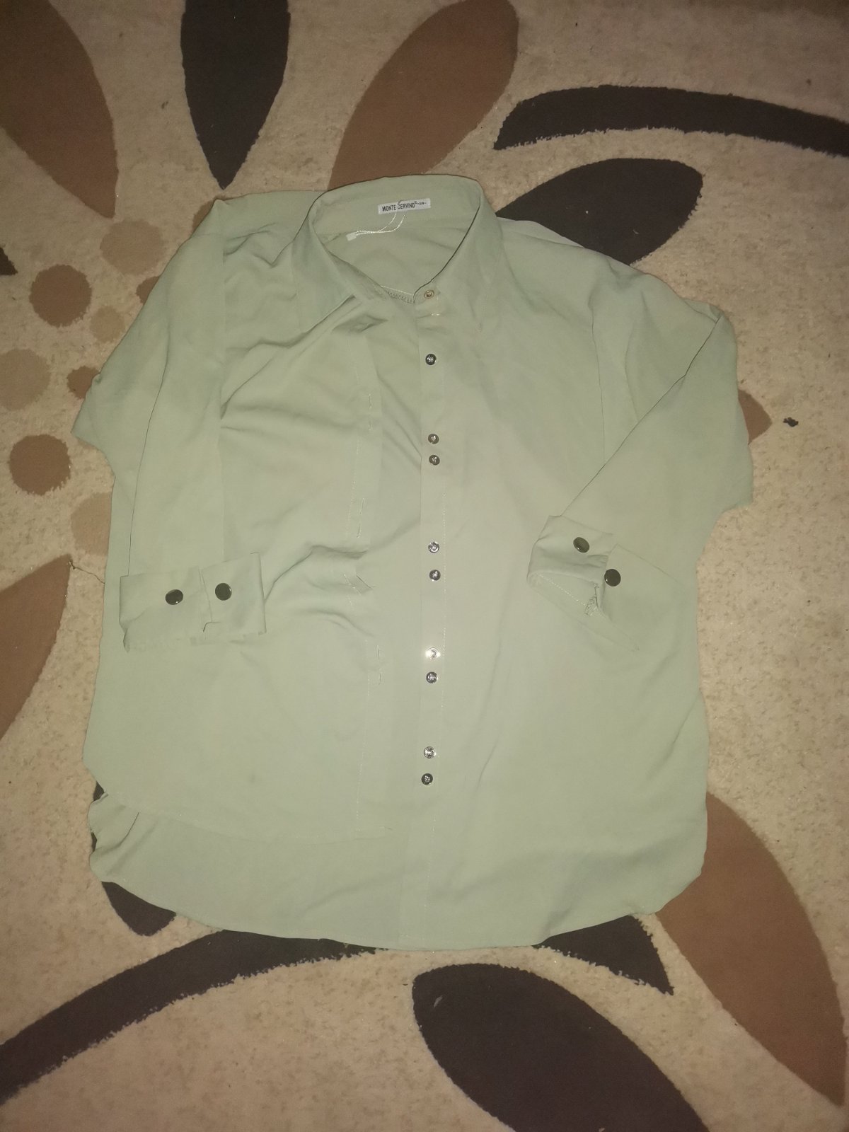 Chemise longue pour femme voilée taille40/ 42 (manches 3/4)