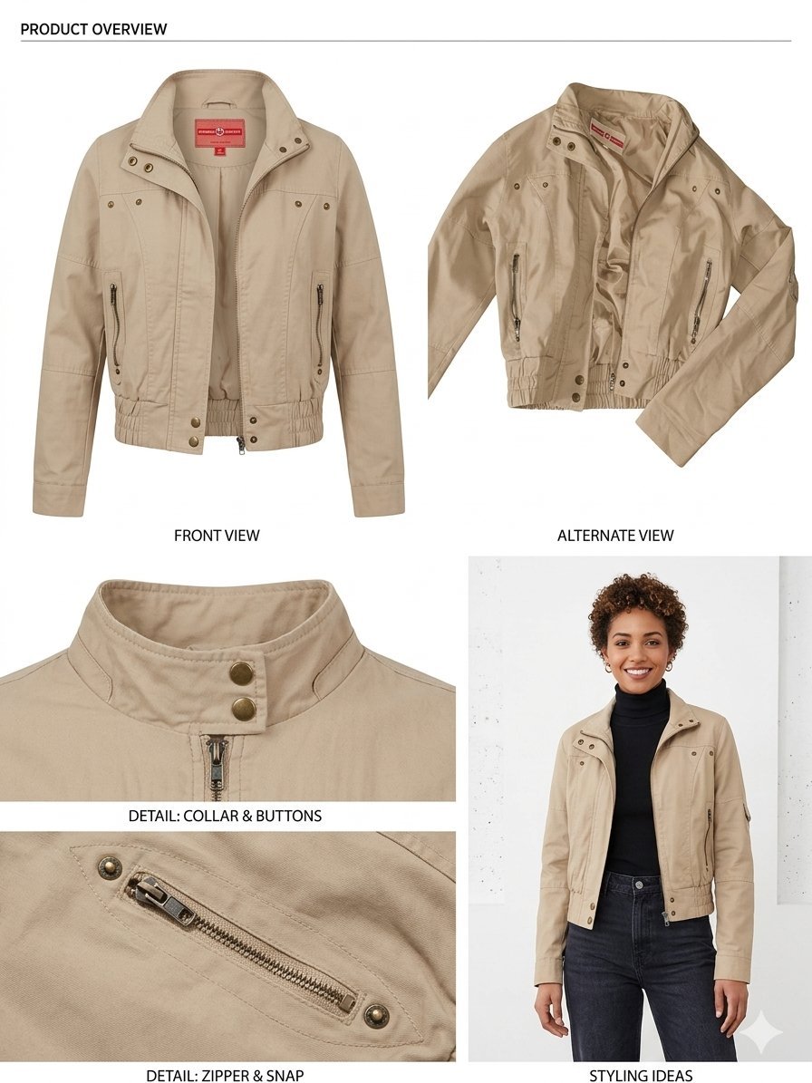 Veste beige taille 36